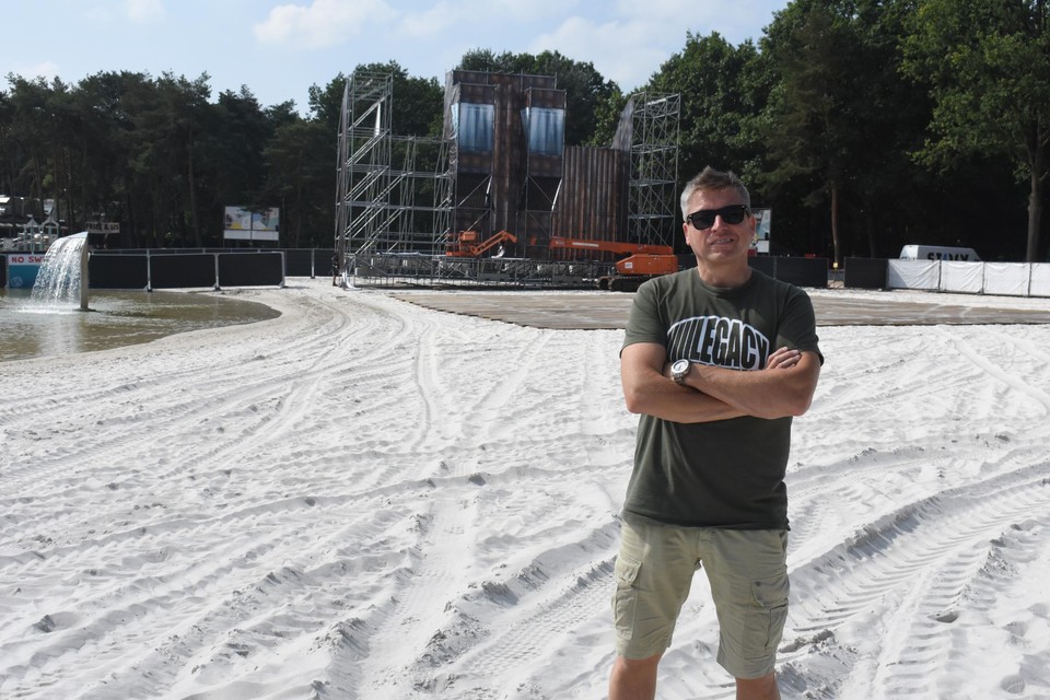 Organisator Nic Keirsmaekers van Legacy Festival.