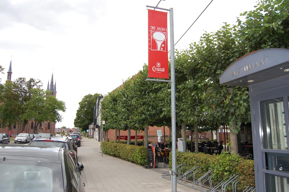 Het terras van De Mops op het Gaverland.