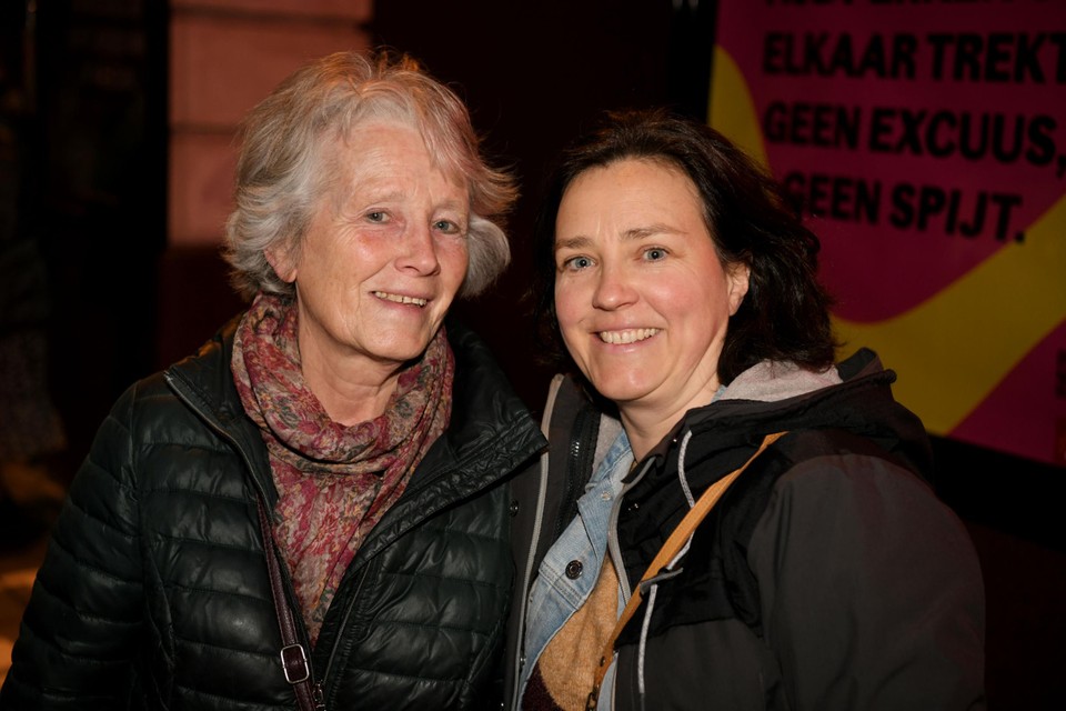 Monique Van Hekken en Annemie Van de Velde.