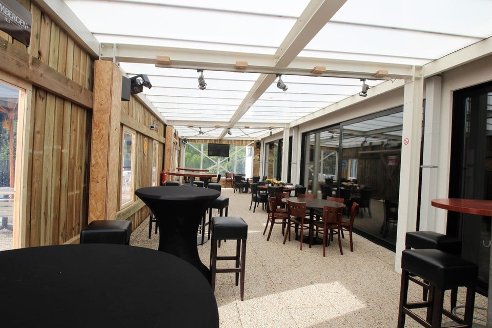 Richting het einde van het jaar wordt het een winterbar.