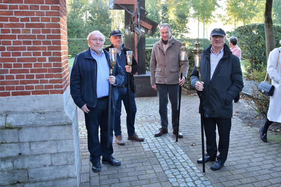 Er was ook een delegatie van de Gilde van de Zoeten Naam Jezus.