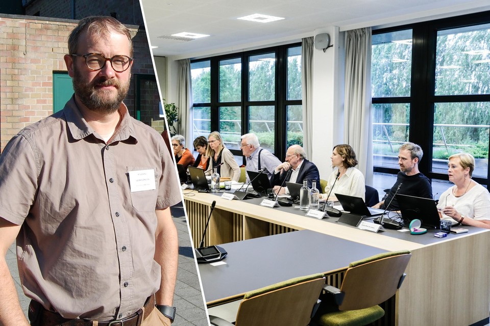 Voor burgemeester van Kruibeke Dimitri Van Laere (N-VA) verandert er voorlopig niks door de situatie op de gemeenteraad in Zwijndrecht (foto rechts).