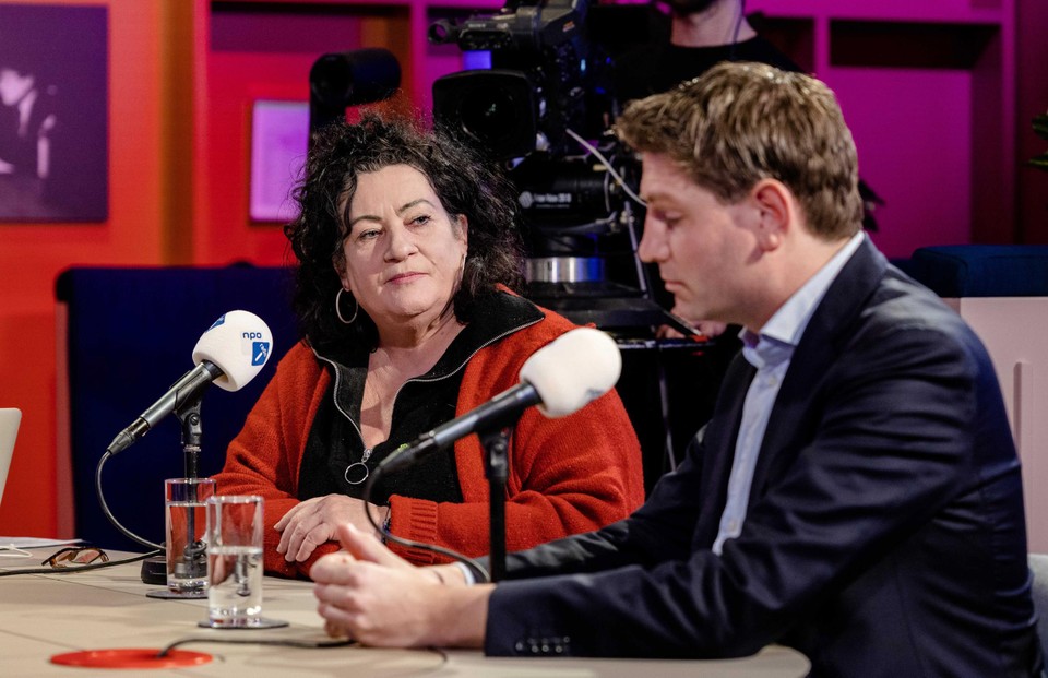 Caroline van der Plas in debat met Jan Paternotte van D66.