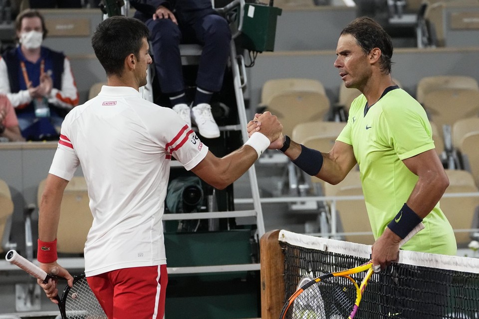 De laatste wedstrijd die Novak Djokovic en Rafael Nadal tegen elkaar speelden, dateert van vorig jaar, in de halve finales van Roland Garros. 