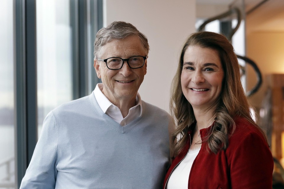 Bill en Melinda Gates in betere tijden. 
