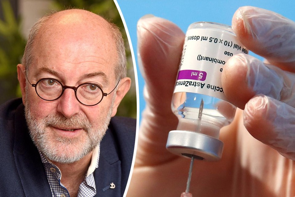 Vaccinoloog Pierre Van Damme (UAntwerpen) maakt deel uit van de taskforce Vaccinatie. “Als je twaalf weken wacht tussen de twee dosissen van AstraZeneca, stijgt de werkzaamheid tot 82 procent.” 