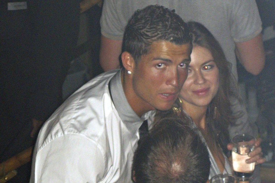 Cristiano Ronaldo en Kathryn Mayorga op de bewuste avond in Las Vegas.