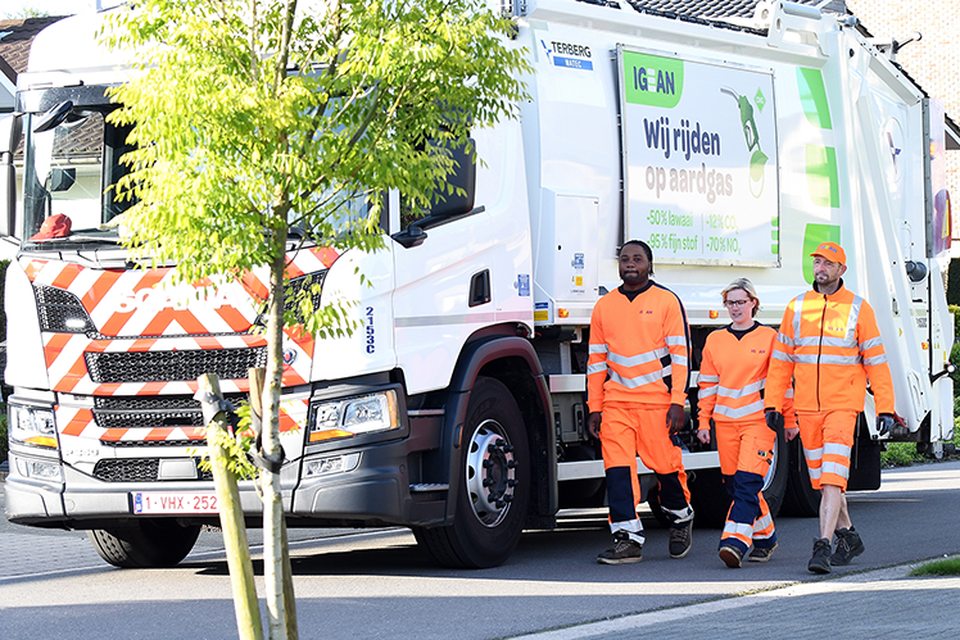 De ophaalwagens rijden volgende week op andere dagen uit.