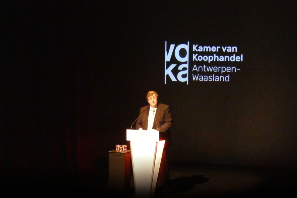 Voka-voorzitter Jo De Backer. 