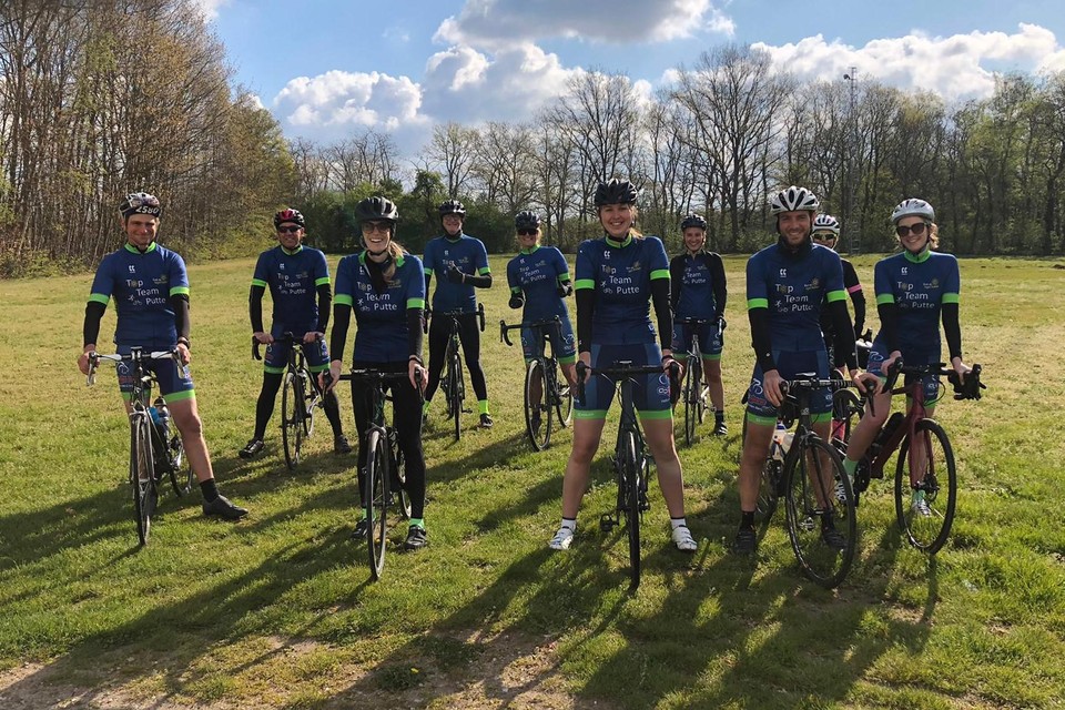De leden van Top Team Putte organiseren op 9 mei voor het eerst een eigen fietstocht ten voordele van Kom op tegen Kanker.