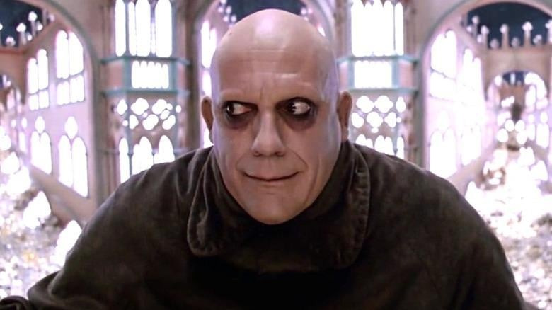 Uncle Fester in ‘The Addams Family’, de film uit 1991.  
