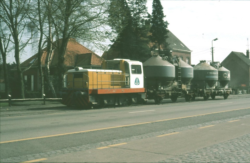 Een goederentram op de Turnhoutsebaan.