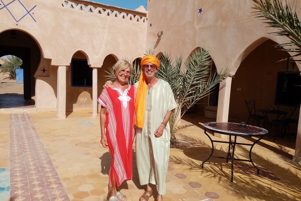 Lieve en Dirk zaten drie maanden vast in Marokko. 