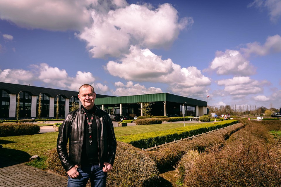 CEO Glenn Roggeman aan de AED Studios.