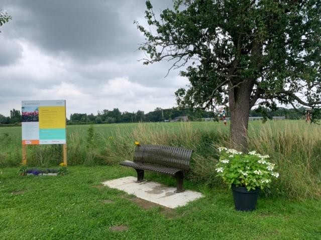 De troostplek in Waarloos.