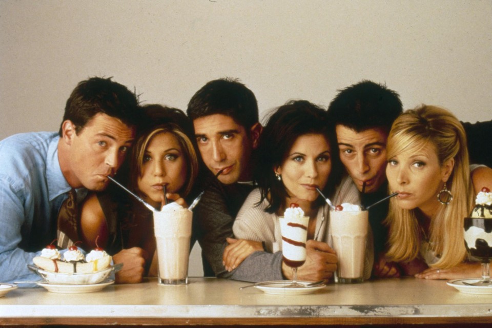 De cast van ‘Friends’. 