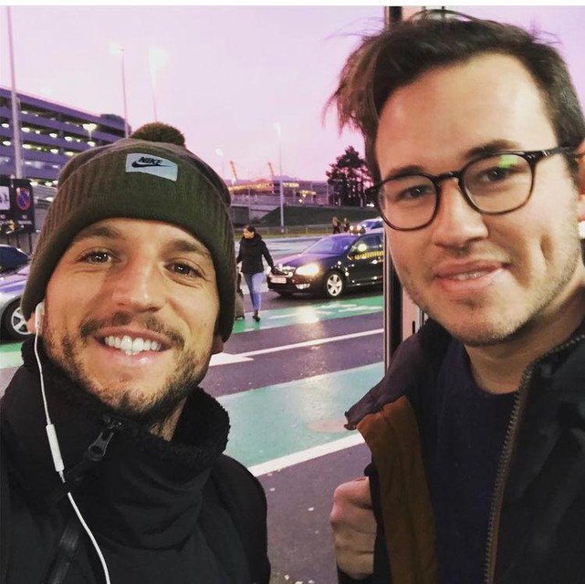 Dries Mertens (links) en Dries Mertens (rechts)