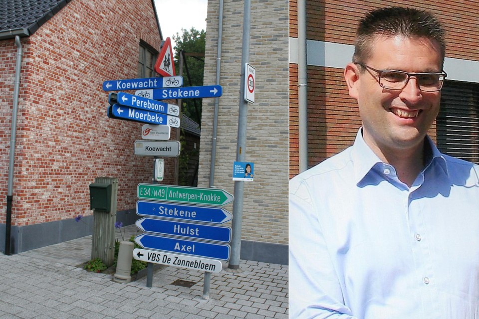 Een straat heeft in Koewacht, op het grondgebied van Stekene én Moerbeke tot drie verschillende straatnamen. De burgemeester van Moerbeke bekijkt nu of daar iets aan gedaan kan worden.