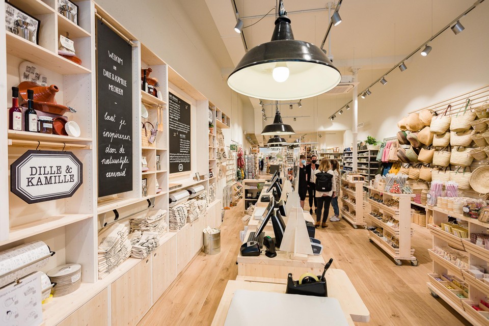 In de winkel kan je heel wat vinden voor huis, tuin en keuken.