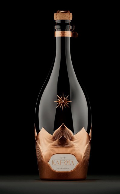 De exclusieve fles.