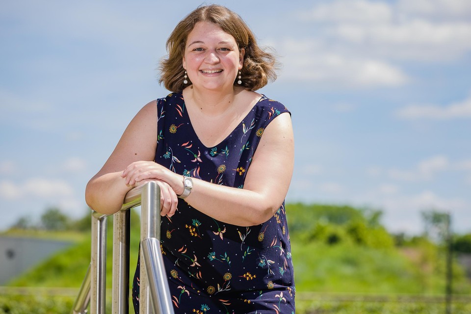Evy (31) overwon een zeldzame vorm van ruggenmergkanker.