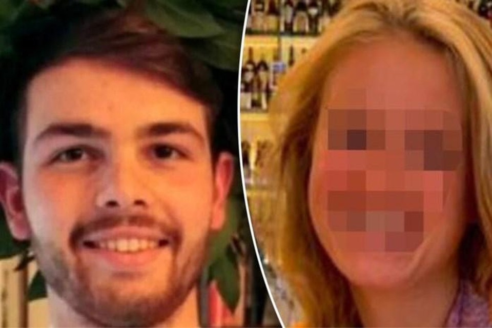 Student Luca Fusi (links) overleefde de klap niet - Clea W.
