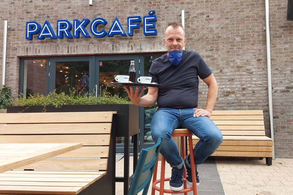 Zijn nieuwe Parkcafé is volgens uitbater Danny de juiste zaak op de juiste plaats. 