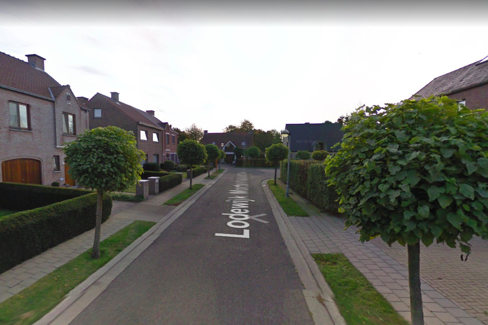 De Lodewijk Mortelmanstraat in Beveren.  