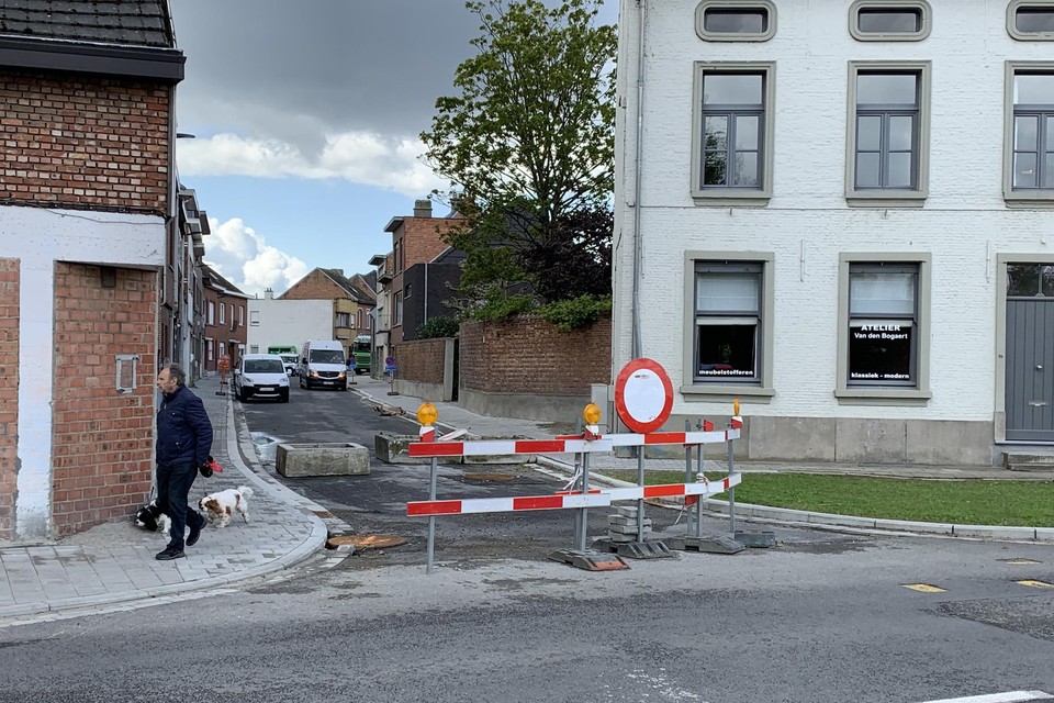 De Molenstraat blijft afgesloten tot eind juni.