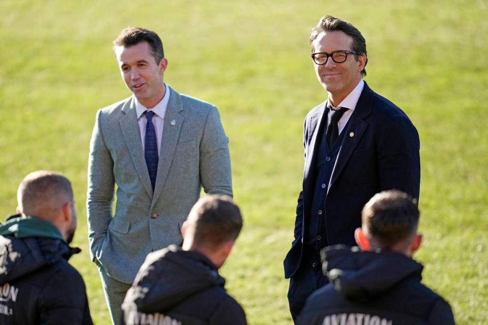 Rob McElhenney en Ryan Reynolds hebben zich de investering in AFC Wrexham nog niet beklaagd.