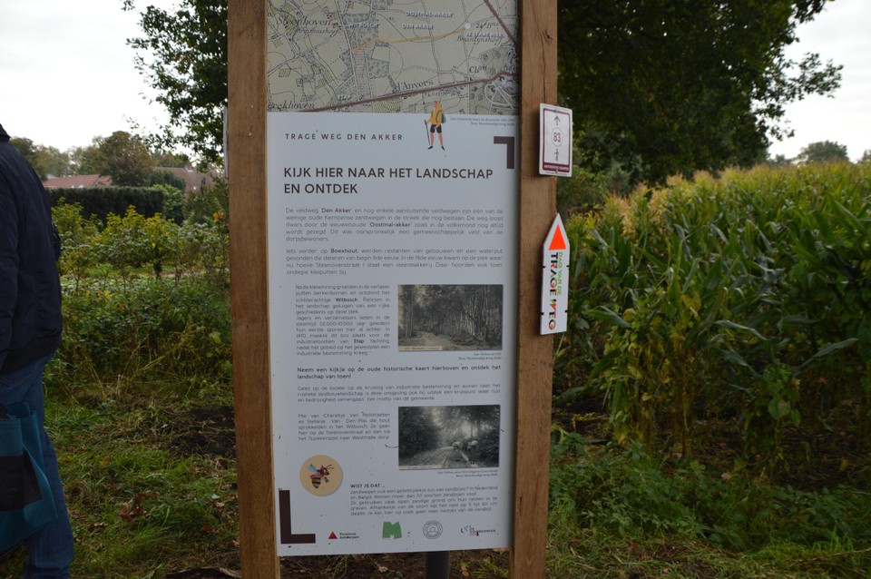 De heemkundige kring hielp met historische input.