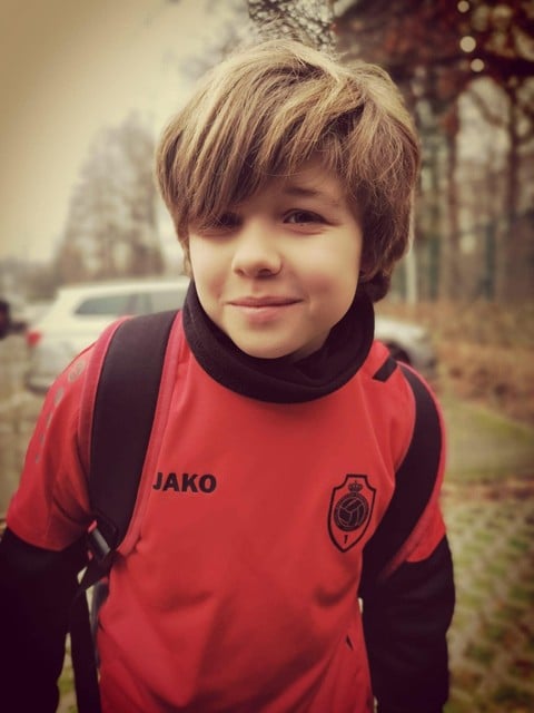 De ouders gaven de toestemming om de foto van Jack te geven. Hij voetbalde bij Capellen, maar trainde sinds dit seizoen geregeld mee bij de RAFC Academy.