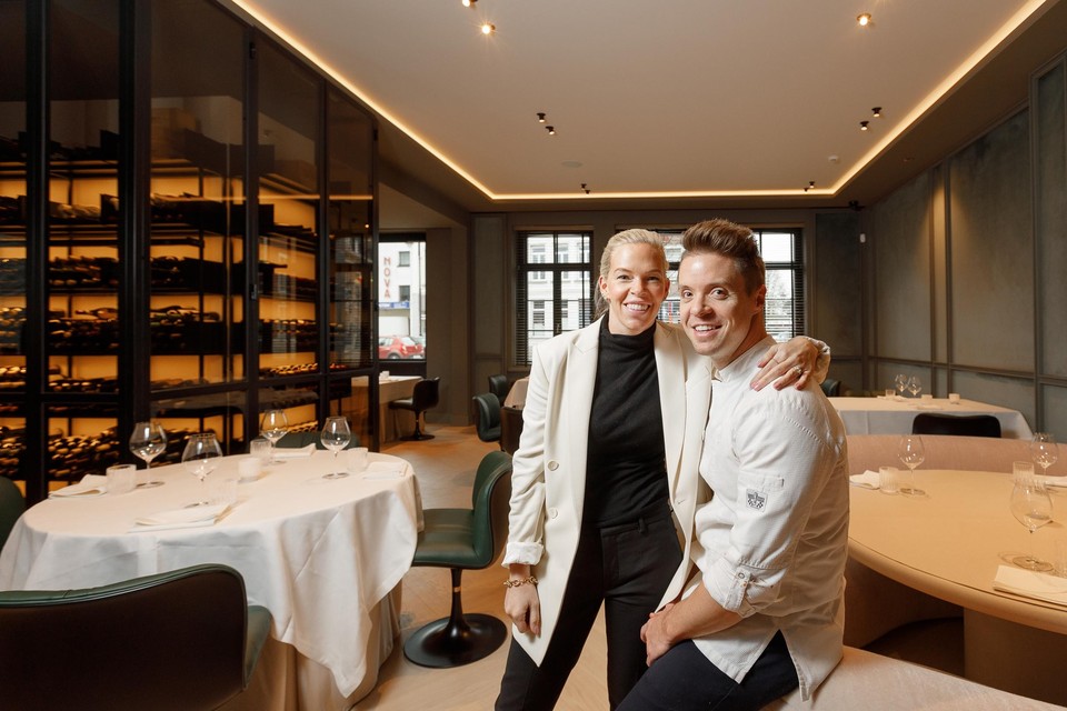 Sofie Willemarck en haar man Thierry Theys.