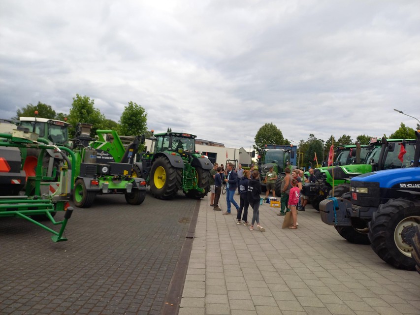 Het boerenprotest.