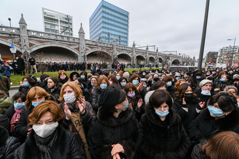 Im Dezember fand ein großer Protest gegen das Unternehmen statt.