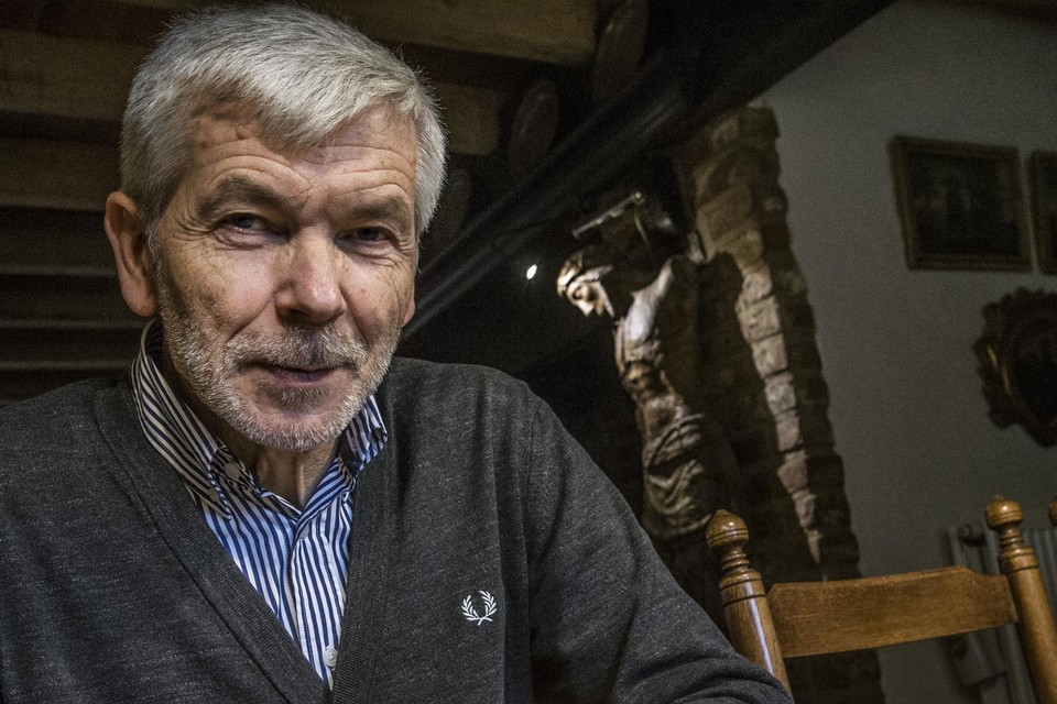Paul Proost mocht als ‘alledaagse held’ plaatsnemen op de tribune voor het nationale defilé.