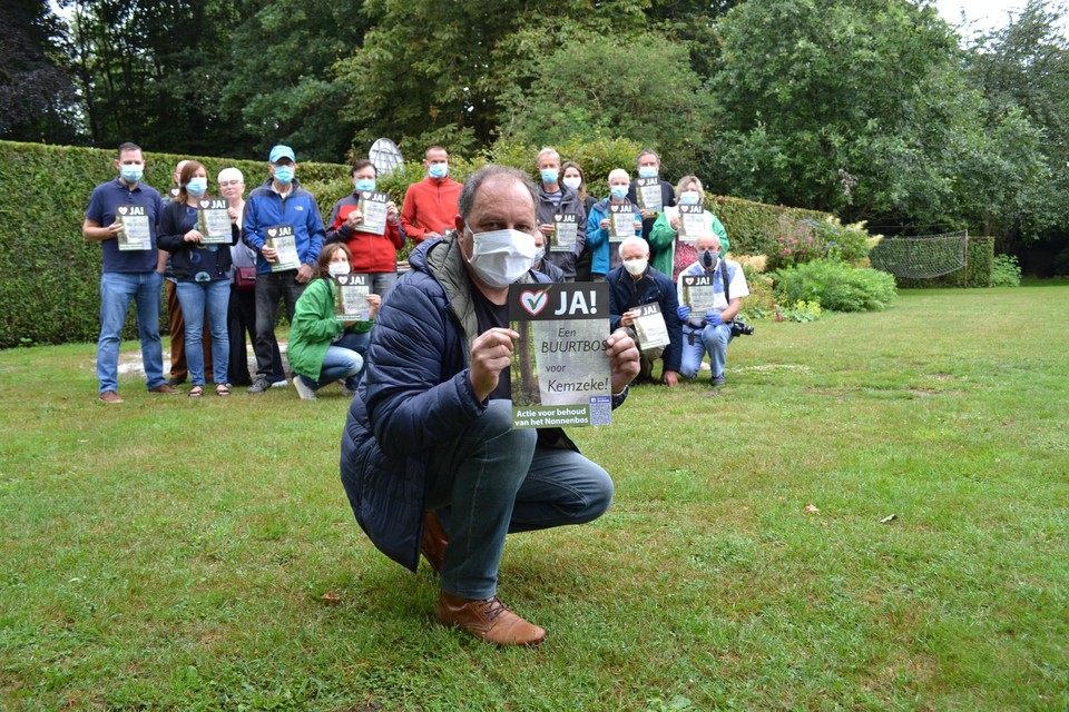 Een groep omwonenden van het Nonnenbos startte in het verleden zelfs een petitie om het bos te redden. Nu leggen ze zich neer bij de beslissing van de deputatie.