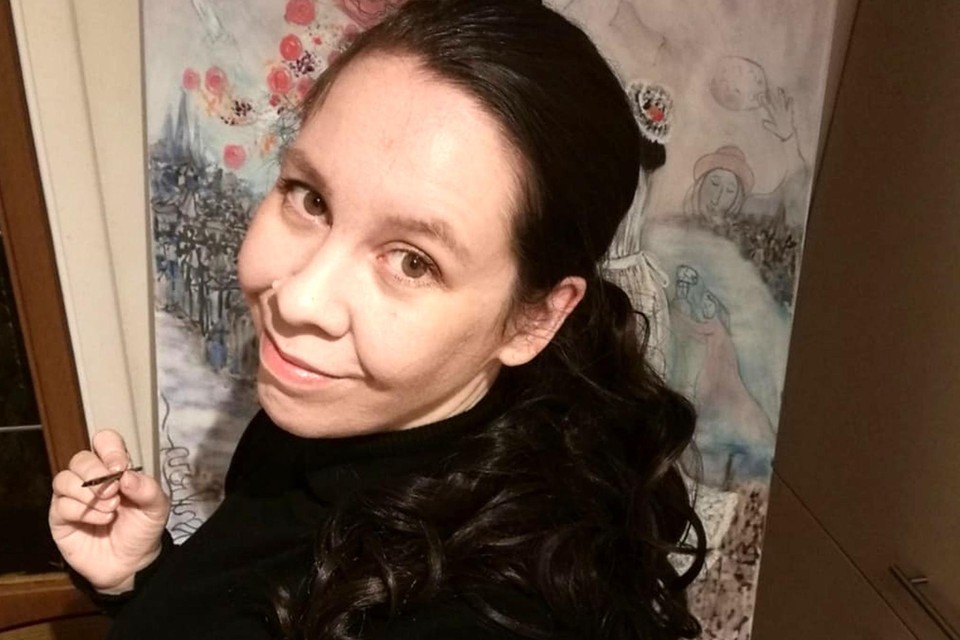 Véronique voelt de inspiratie opborrelen vanuit haar keuken.