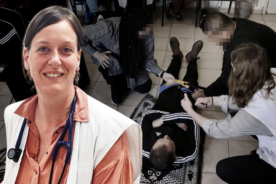 De Antwerpse Tina Lavigne werkt op de Westelijke Jordaanoever als spoedarts voor Artsen Zonder Grenzen.