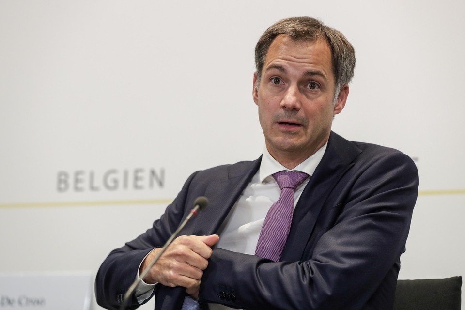 Premier Alexander De Croo.