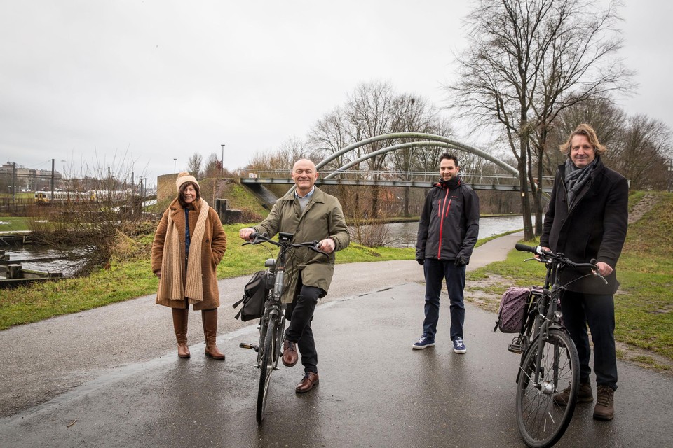 De vier schepenen van het regionaalstedelijk gebied Turnhout werken samen aan een gemeenschappelijk mobiliteitsplan dat meer ruimte moet bieden aan de zwakke weggebruiker.