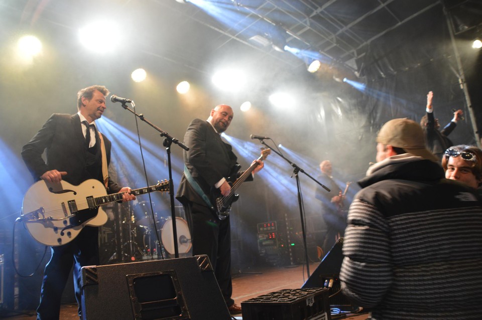 Andrew O’Leary had veel fans meegebracht.