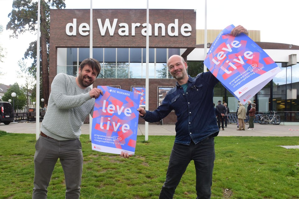 Programmamakers Bert Heylen en Tom Langeloos.