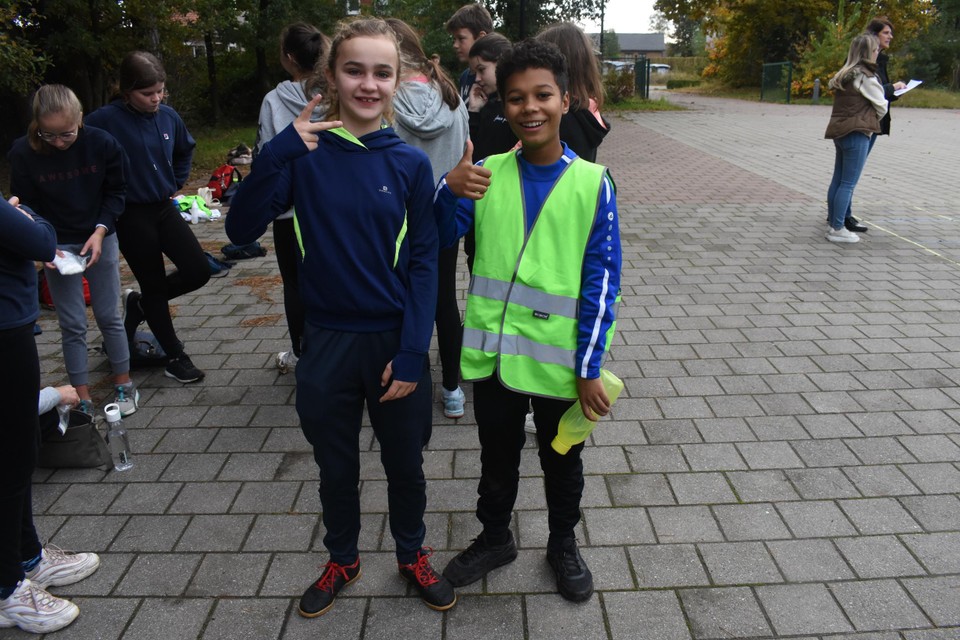 Michelle Vranckx en Tanu Mariën.