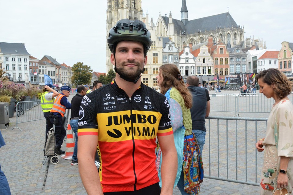 Melvin fietste van Antwerpen, via Mechelen, naar Leuven.