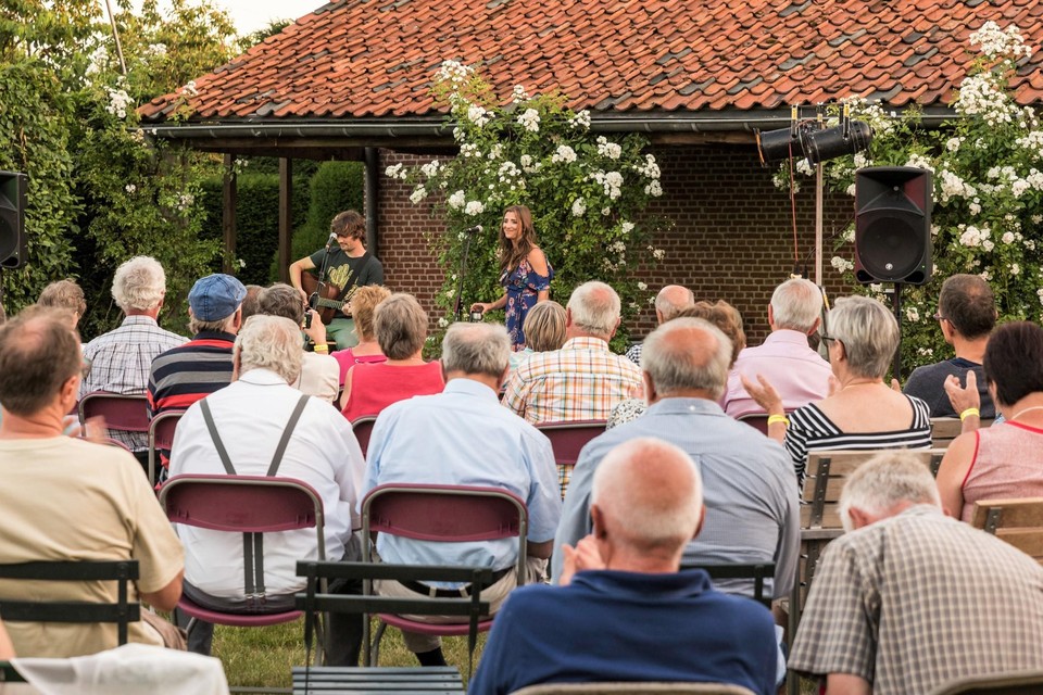 In elke tuin wacht je een concertje.