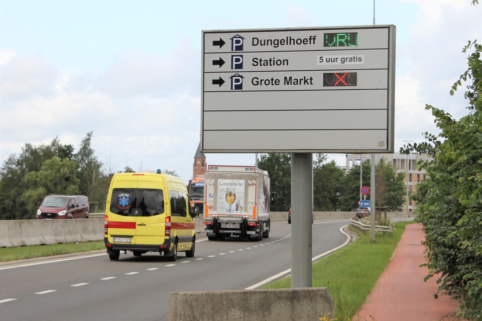 Parking Grote Markt is volzet. Niet dus.