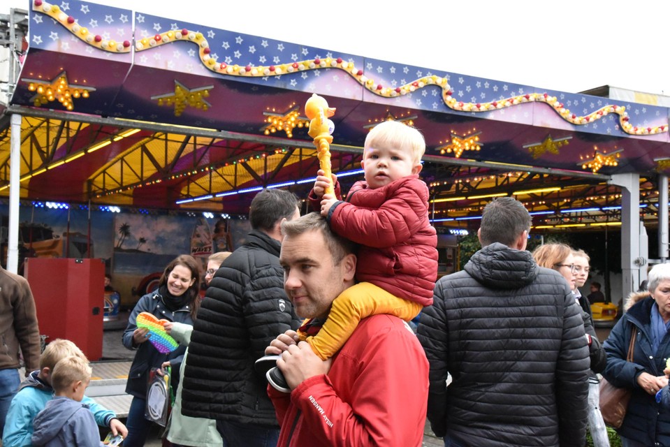 Topmomentjes op de kermis in Massenhoven.