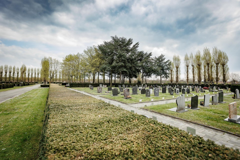 De begraafplaats in Mechelen.