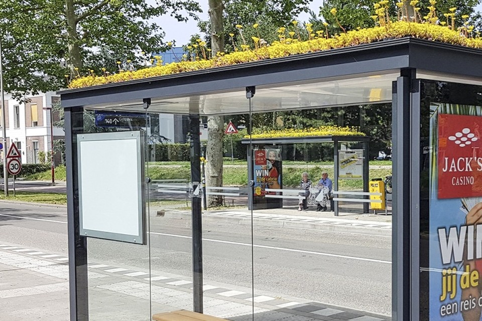 De feiten speelden zich af toen de meisjes in een bushokje – niet dit hokje – met glazen wand zaten.